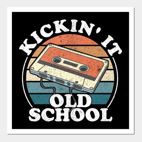 Cassette Tape Art, 80s Cassette, Tape Music, Kickin It Old School, Kickin It, Tape Art, Motiverende Quotes, Music Mix, Cassette Tape