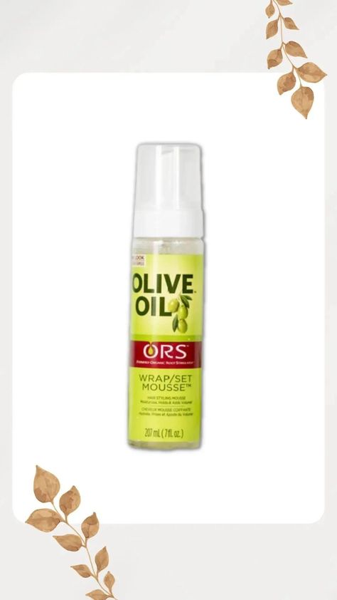 ORS Olive Oil Hair Styling Mousse 207ml is perfect for wrapping or setting your hair and giving it great hold and volume. Added Olive oil replenishes your hair Olive Oil Hair, Styling Mousse, Oil Hair, Hair Oil, Hair Styling, Olive Oil, Hair Styles, Hair, Quick Saves