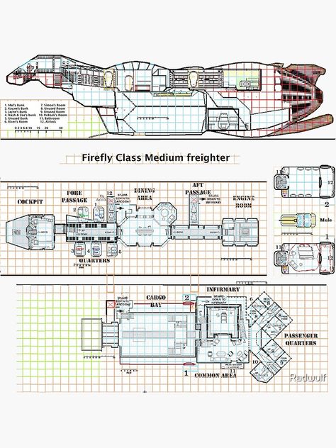 Star Wars Eclipse Ship, Spaceship Battle Map, Spelljammer Ships Map, Firefly Serenity Ship, Firefly Spaceship, Firefly Ship, Spaceship Blueprint Sci Fi, Escape Pod, Serenity (firefly)