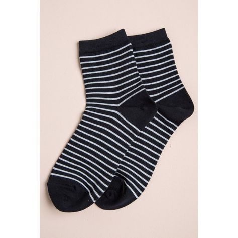 Black Stripe Socks ($150) ❤ liked on Polyvore featuring intimates, hosiery, socks, stripe socks and striped socks Brandy Melville Usa, Stripe Socks, Black And White Stripes, Striped Socks, Knit Socks, Sock Shoes, Her Style, Knitting Socks, Black Stripes