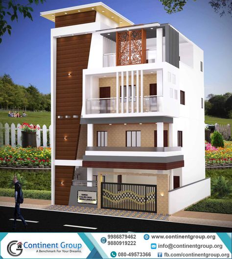 3d building elevation design 4 Floors Building Elevation Modern, East Face Elevation Designs, G+1 House Elevation Indian East Facing, East Facing Elevation, 4 Floor Building Elevation, 4 Storey Building Elevation, 3 Floors Building Elevation, 3 Floors Building Elevation Modern, House Design 3d