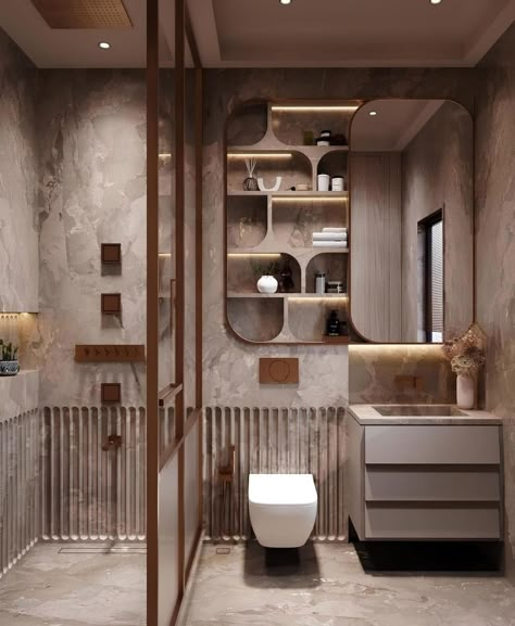 Hotel Washroom Design, Basin Counter Design Modern, Luxury Washroom Design, Luxury Washroom, Small Washroom Design, Modern Washroom Design, Beautiful Small Bathroom Designs, Basin Counter, Toilet Design Modern