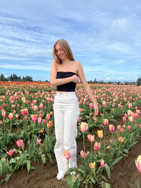 tulip fields | spring aesthetic | may aesthetic | clean girl aesthetic | tulips | tulip farm | tulip festival | minimal fashion | wooden shoe tulip festival | oregon May Aesthetic, Aesthetic Tulips, Aesthetic May, Tulip Farm, Aesthetic Clean Girl, Aesthetic Clean, Tulip Festival, Clean Girl Aesthetic, Wooden Shoe