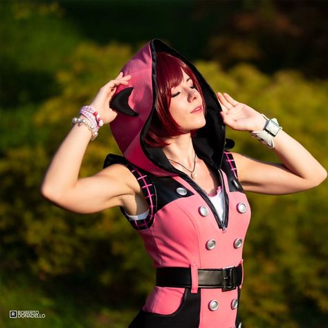 Celebrating 22 years of magic, memories, and friendship in the Kingdom Hearts universe! 🗝️💖 From traversing worlds to battling heartless, it's been an unforgettable journey. To mark this special occasion, I'm sharing with you some of my favorite photos in my handmade Kairi cosplay from KH3! 🌟 Photographers: @robertodonadello_photocosplay and @colorless_ph_cosplay #KingdomHearts #kairicosplay #kairi #kingdomheartscosplay #khcosplay #Keyblade #squareenix #disney #kingdomhearts3 Kh Kairi, Kairi Cosplay, Kairi Kingdom Hearts, Kingdom Hearts Cosplay, Kingdom Hearts 3, Kingdom Hearts, Halloween Costumes, Special Occasion, Universe