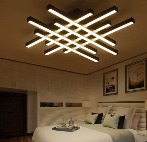 Dimmable Led Ceiling Lights, Ceilings Design, False Ceiling Bedroom, Fall Ceiling, False Ceiling Living Room, Led Ceiling Light Fixtures, Interior Ceiling Design, Bedroom False Ceiling, House Ceiling