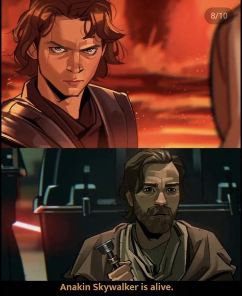 Obi Wan And Anakin Fanart, Anakin And Obi Wan Fanart, Anakin Fanart, Anakin Vs Obi Wan, Anakin Obi Wan, Star Wars Luke, Star Wars Luke Skywalker, Star Wars Anakin, Star Wars Comics