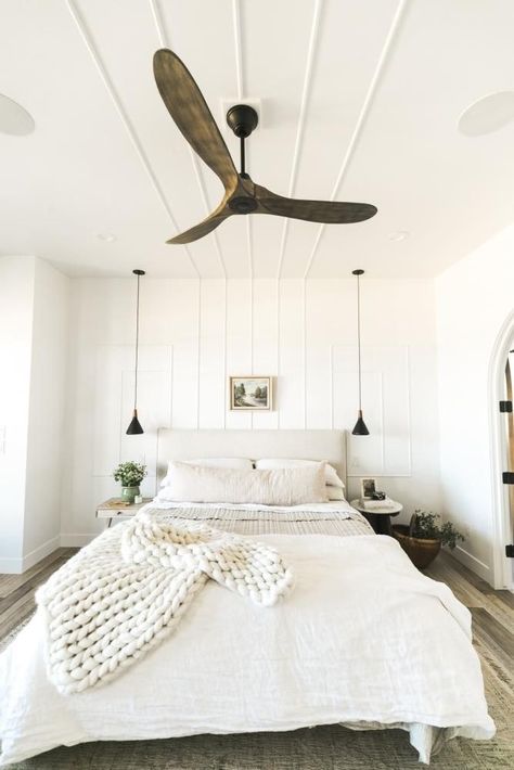 Propeller Ceiling Fan, 52 Inch Ceiling Fan, Large Ceiling Fans, 3 Blade Ceiling Fan, Contemporary Ceiling Fans, Bedroom Ceiling, Modern Ceiling Fan, Weathered Oak, Ceiling Fan With Remote