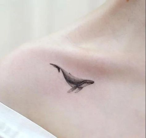 Humpback Whale Tattoo, Bts Tattoos, Whale Tattoos, Ocean Tattoos, Waves Tattoo, Small Tattoos For Guys, Stylist Tattoos, Little Tattoos, Simplistic Tattoos