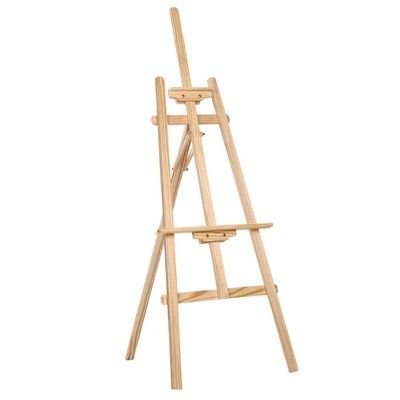 Painting Easel, Floor Easel, Frame Structure, Creating Artwork, White Oak Wood, Modern Floor, Small Canvas, Kids Ride On, Classic Frame