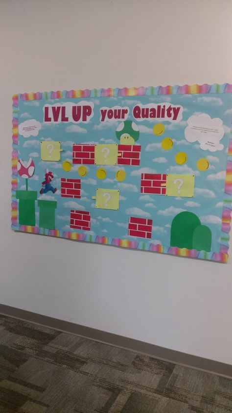 Customer service quality bulletin board Customer Service Bulletin Board Ideas, Team Goal Board Ideas, Employee Bulletin Board Ideas, Shoutout Board, Kpi Board, Team Bulletin Board, Employee Appreciation Board, Pe Board, Work Engagement