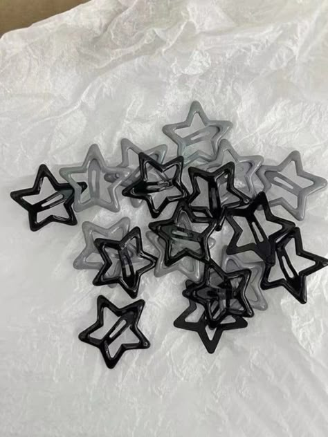 ⚡Buy 2023 1pc Star Pattern Hair Clip Gray ONE SIZE under $2.00 in Hair Accessories at AnotherChill.com Online. Style: Casual,Street,Vintage,Sweet,Cute,Preppy,Y2K. Pattern Type: Geometric. Material: Metal. Gender: girls. Quantity: 1pc. Occasion: Holiday,Going Out,Dating,Weekend Casual,Travel. ✓2023 S/S OUTFITS. Check reviews and buy 1pc Star Pattern Hair Clip today. Freetime Activities, Pattern Hair, Star Hair, Jewelry Accessories Ideas, Cute Stars, Love Stars, Colour Star, Star Pattern, Star Girl