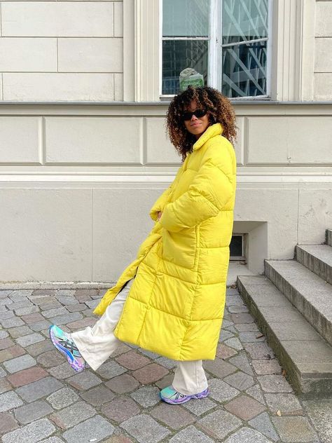 The Best Long Puffer Coats That Would Survive Arctic Temps Style A Puffer Jacket, Quilted Coat Outfit, Long Puffer Jacket Outfit, Puffer Jacket Outfits, Karla Welch, Best Puffer Jacket, Long Quilted Coat, Puffer Jacket Outfit, Leggings And Heels