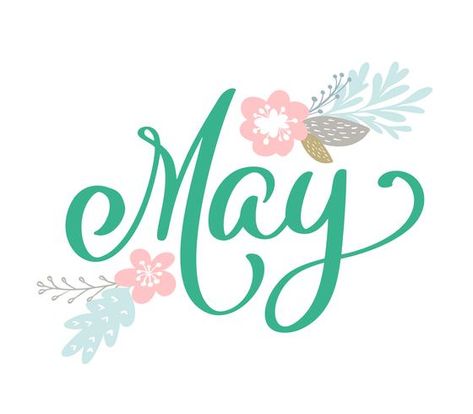 May Lettering, April Lettering, Hello Quotes, Silhouette Mint, Calendar Quotes, Theme Divider, Chalkboard Calendar, Arts Month, Hello April