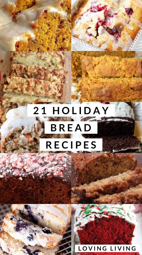 Holiday Bread Recipes, Christmas Bread Recipes, Loaf Bread Recipe, Holiday Dinner Recipes, Holiday Bread, Christmas Bread, Recipes Holiday, Christmas Baking Recipes, Budget Recipes