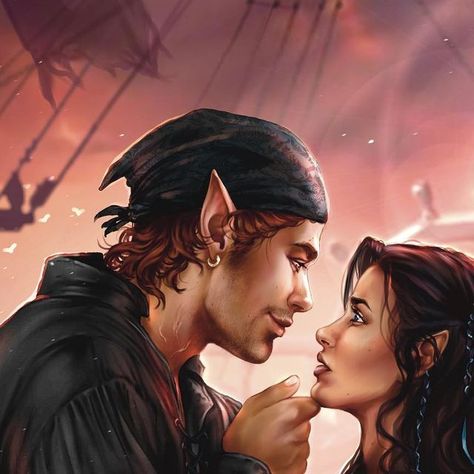 Captive Of The Pirate King, Ever King Fan Art, The Ever King Fanart, The Ever King Lj Andrews Fanart, Pirate Romance Art, The Ever King, Never King Fanart, The Never King Fanart, Lj Andrews