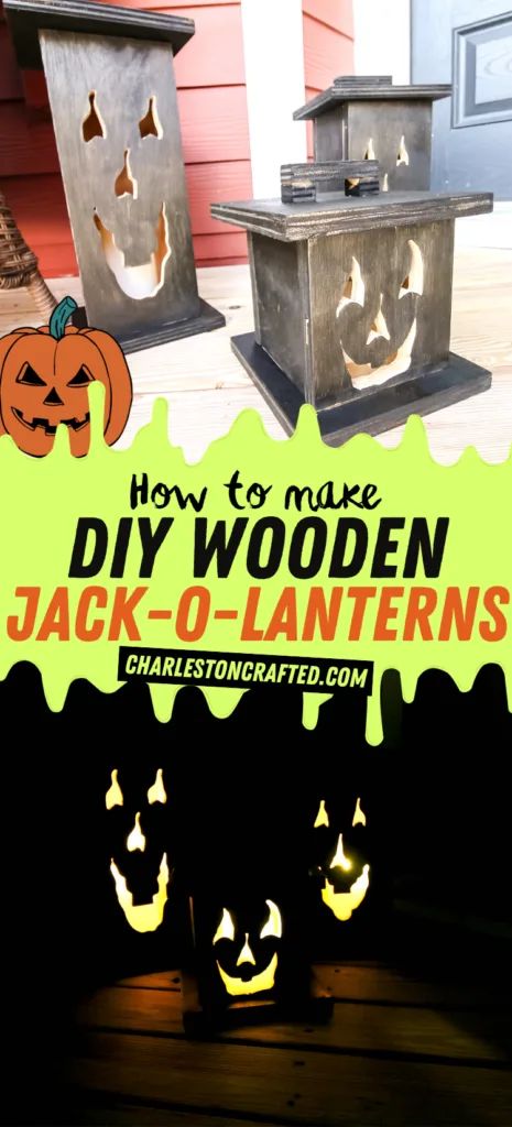 Jack O Lantern Diy, Knick Nacks, Happy Halloweenie, Lantern Craft, Jack O Lanterns, Halloween Decorations Diy Outdoor, Halloween Lanterns, Wooden Pumpkins, Spooky Halloween Decorations