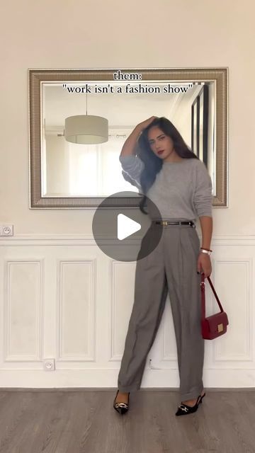 Daily #inspo by AldonaSaco on Instagram: "Which look is your favourite? ✨😍
 By @imhrisa Office outfit with @lilysilk 💼!! // 5 elegant, classy, modest outfits perfect for back to the office or back to uni!!

#womenwithstyle #parisianstyle #lilysilk #modestfashion #modesty" Elegant Trousers Outfit, Classy Modest Outfits, Back To Uni, Elegant Trousers, Office Outfit, H Style, Office Outfits, Modest Outfits, Parisian Style