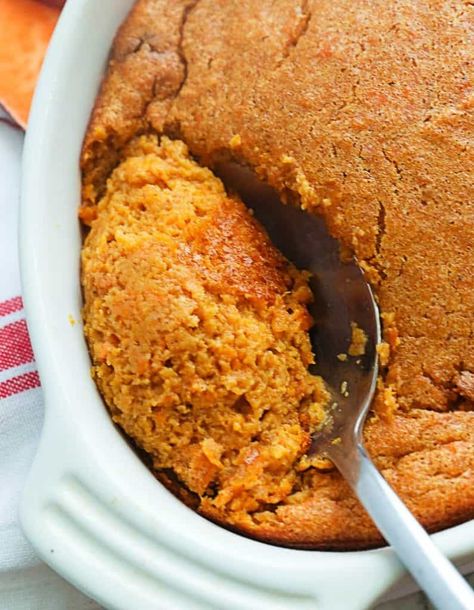 Souffle Recipes Easy, Sweet Potato Soufflé, Easy Brown Gravy, Potato Souffle, Christmas Dinner Recipes, Sweet Potato Dessert, Sweet Potato Pudding, Sweet Potato Souffle, Souffle Recipes