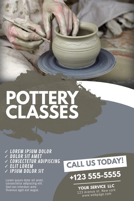 Ceramic Creative Ads, Pottery Social Media Design, Ceramic Workshop Poster, Pottery Workshop Poster, Ceramic Exhibition Poster, Studio Marketing, Social Media Work, Creative Advertising Design, Crop Photo