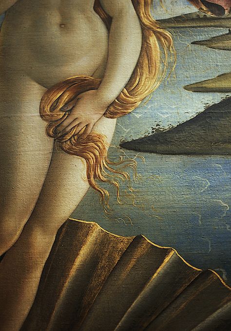 Birth Of Venus Botticelli, Botticelli Paintings, Venus Painting, Venus Art, Birth Of Venus, Sandro Botticelli, Iconic Artwork, Art Parody, Sacral Chakra