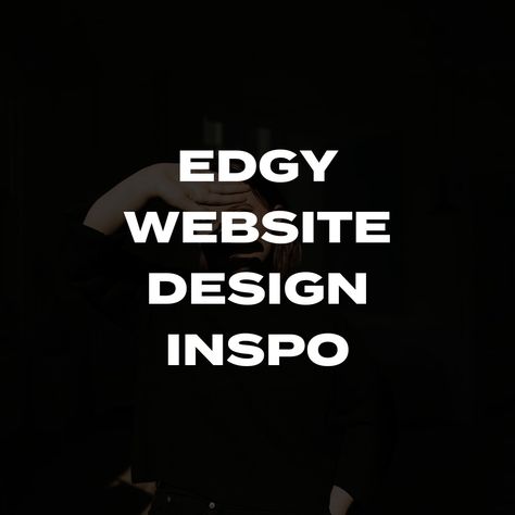 Ready for a custom website design or website template that feels authentically you? Look no further! I create website template design layouts, + web design inspiration. Here you'll find the most beautiful yet edgy and modern website designs. Perhaps you're looking for edgy website design inspiration? Look no further! Let's chat if you're interested in working together! Dark Luxury Website Design, Edgy Web Design, Edgy Website Design, Edgy Website, Text Website, Luxury Website, Colorful Website, Showit Template, Modern Website Design