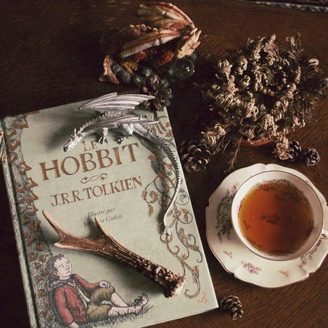 The Hobbit Book, Hobbit Book, Into The West, Tea And Books, Tauriel, The Shire, Jrr Tolkien, Gandalf, A Cup Of Tea