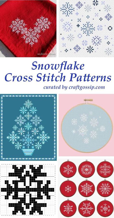 Snowflake Cross Stitch Pattern, Snowflake Cross Stitch, Free Cross Stitch Designs, Cross Christmas Tree, Making Candles Diy, Easy Cross Stitch Patterns, Rainy Day Crafts, Stitch Shop, Cross Stitch Tree