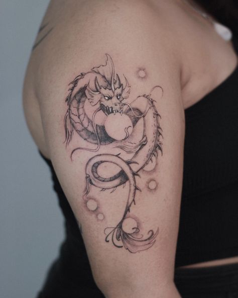 Bakunawa Drawing, Bakunawa Philippines, Bakunawa Tattoo, Philippines Tattoo, Darkness Dragon, Philippine Mythology, Tattoo Toronto, Dragon Moon, Fantasy Tattoos