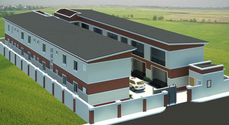 Tap on the image for more info Nigeria House Plans Design, Hostel Buildings, Dormitory Design, Orphanage Home, Apartment Construction, School Building Plans, Hostel Design, Residential Building Plan, Modern Contemporary House Plans