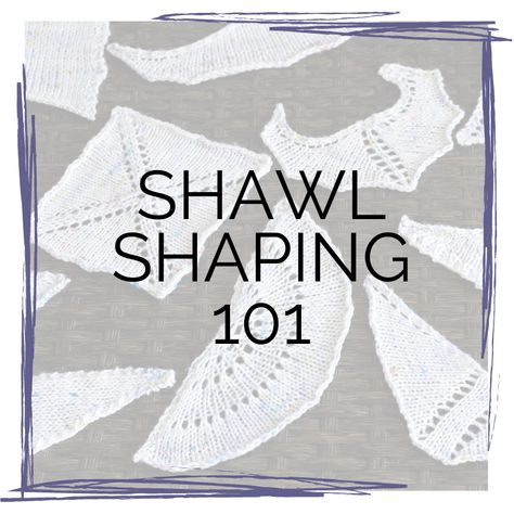 Basic Top-Down Crescent | Shawl Shaping 101 | rhyFlower Knits Crescent Shawl Pattern Free, Crescent Shawl Pattern, Stretchy Bind Off, Needlework Ideas, Crescent Shawl, Shawl Design, Scarf Yarn, Shawl Knitting Patterns, Shawl Patterns