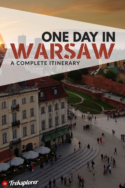 One Day in Warsaw, Poland: A Complete 1-Day Itinerary (UPDATED 2019) ✈ Europe Travel Itinerary, Europe Winter Travel, Top Europe Destinations, 1 Day Trip, Lodz Poland, Visit Poland, Eastern Europe Travel, Poland Travel, Europe Trip Itinerary