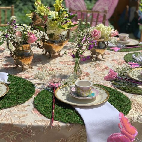 Holly Slay Handmade on Instagram: “The most magical tea party in such a lovely setting at the @dukemansion ! Each guest received a @hollyslayhandmade tea cup to take home. .…” Magical Tea, 12 Birthday, 12th Birthday, Garden Theme, Afternoon Tea, Tea Cup, Tea Party, Tea Cups, Table Decorations