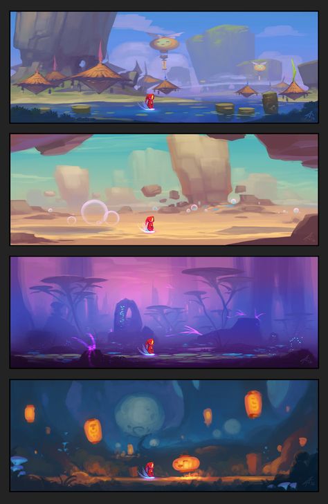 Concept Art Disney, Concept Art Landscape, Game Background Art, 2d Game Art, Profil Anime, Landscape Concept, Background Drawing, Game Concept Art, Game Concept