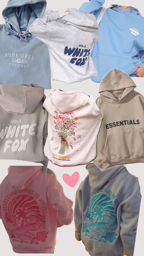 #hoodies #hoodiewishlist #hoodieseason #whitefox #essentialshoodie 😚 Whitefox Hoodies Outfits, Whitefox Hoodies, Back To School Shopping, School Shopping, Hoodie Outfit, Brand Me, White Fox, Christmas Wishlist, Boutique Clothing