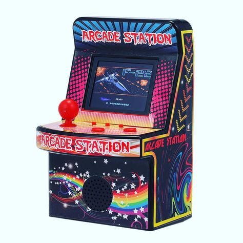 Portable Retro Handheld Arcade Machine Buy: https://bit.ly/2EOHAyv  #arcadegame #arcademachine #90s #90smemories #giftsforkids #geekmonkey #geek Mini Arcade Machine, Retro Arcade Machine, Portable Game Console, Retro Handheld, Handheld Video Games, Arcade Game Machines, Mini Arcade, Retro Games Console, Handheld Game Console