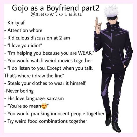 As A Boyfriend, Types Of Boyfriends, Jujitsu Kaisen, Recent Anime, Ju Jitsu, Boy Drawing, A Boyfriend, L Love You, Anime Boyfriend