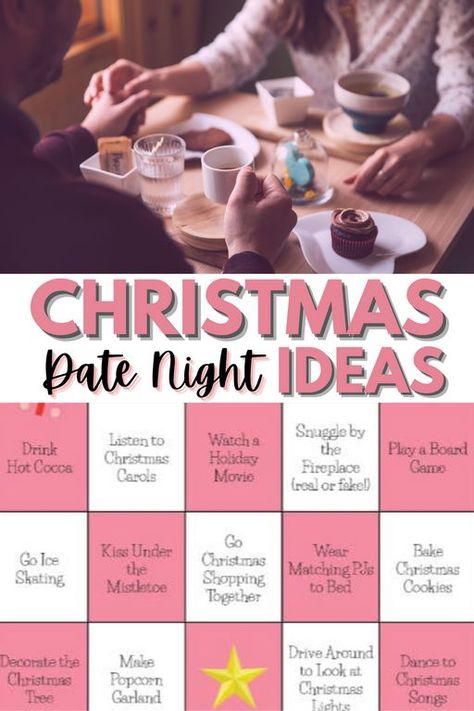 Couples Holiday Activities, Holiday Dates Ideas, Christmas Crafts Couples, Christmas Dates For Couples, Christmas Couple Date Ideas, Christmas Couples Ideas, Christmas Date Night Ideas, December Date Ideas, Holiday Date Ideas