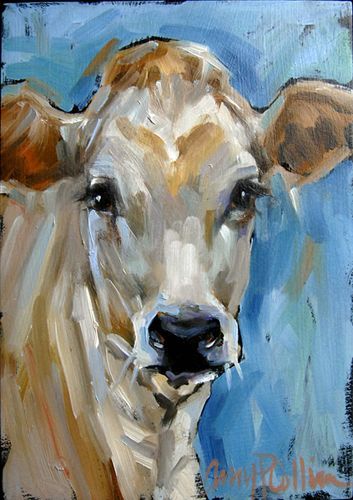 Cow Paintings On Canvas, Cow Paintings, Farm Animal Paintings, Oil Painting Nature, Cow Pictures, Painting Nature, Farm Art, Cow Painting, Cow Art