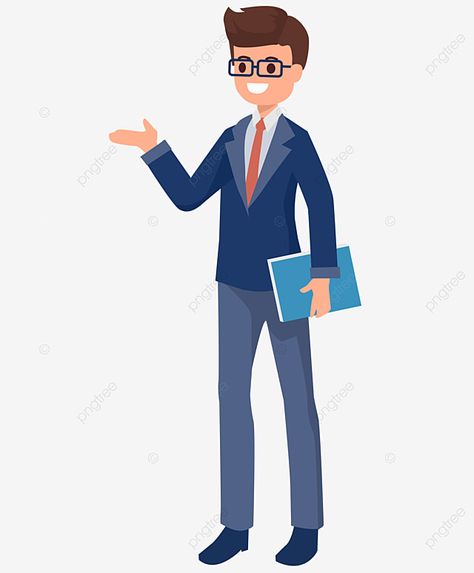 Business Man Illustration, Business Man Cartoon, Introduction Design, Animated Teacher, Freedom Images, Victor Design, Simple Cartoon Characters, Character Introduction, Illustrator Character