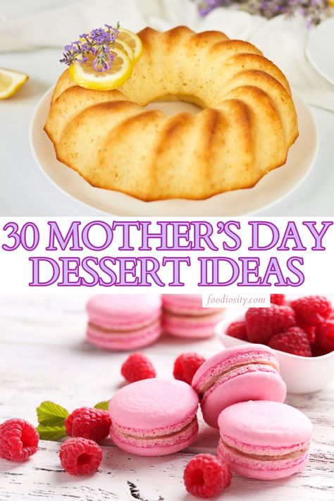 30 Mother's Day Desserts (Easy Ideas) - Foodiosity Mother's Day Dessert, Mango Mousse Cake, Mothers Day Desserts, Mango Mousse, 4th Of July Desserts, Elegant Desserts, Light Desserts, Refreshing Desserts, Fruity Desserts