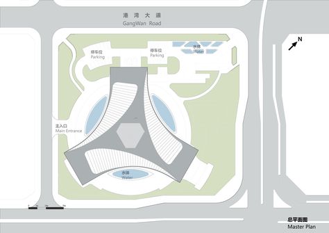 Gallery of Prince Bay Marketing Exhibition Centre / AECOM - 23 Exhibition Plan, Museum Plan, Landscape Architecture Drawing, Exhibition Building, Architecture Drawing Plan, Architecture Life, Exhibition Centre, Eco Architecture, Cultural Centre