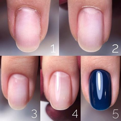 Russian Manicure Step By Step, Manicure Step By Step, Nail Shape And Length, Manicure Steps, Russian Manicure, Nagel Design, Zebra Nails, Grunge Nails, Work Nails