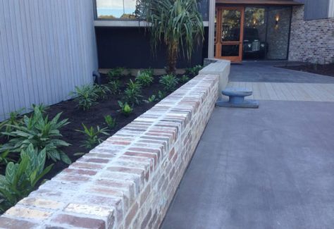 Recycled Bricks | Green Magazine Recycled Brick Retaining Wall, Recycled Brick Front Fence, Recycled Brick Driveway, Recycled Brick Wall, Recycled Brick Garden Edging, Brick In Garden, Recycled Brick Fence, Recycled Brick Paving, Brick Retaining Wall Garden