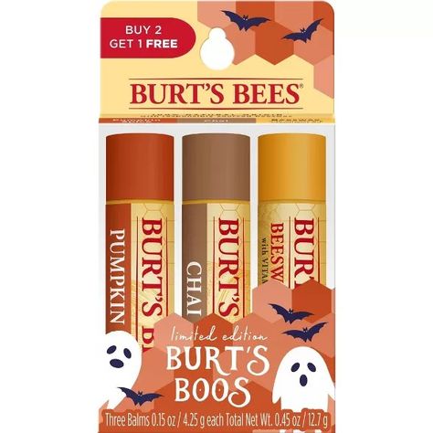 Burts Bees Chapstick, Burts Bees Lip Balm, Burts Bees Lip, Makeup Wishlist, Pumpkin Chai, Smoothie Healthy, Soften Lips, Moisturizing Lip Balm, Fall Scents