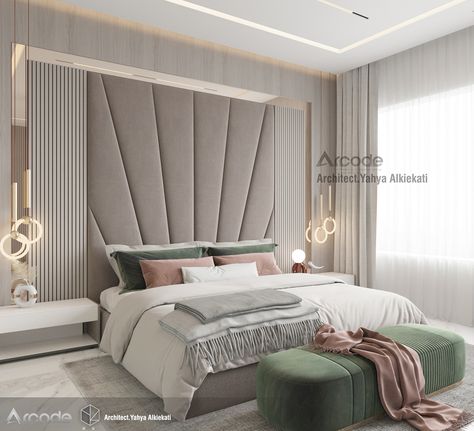 Amma Appa, Bed Back Design, Bilik Idaman, Bedroom Color Combination, Bedroom Interior Design Luxury, Modern Bedroom Interior, Luxury Bedroom Master, Bedroom Bed Design, Bed Furniture Design