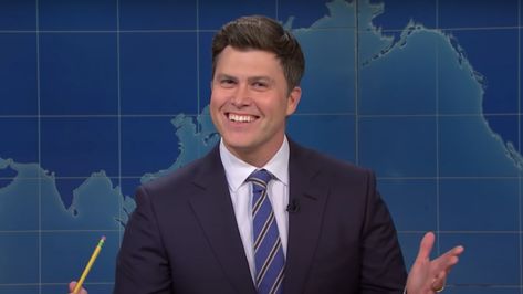 Colin Jost just broke a major Saturday Night Live record, and it's all thanks to Weekend Update. Live From New York Its Saturday Night, Colin Firth A Single Man, Michael Che, Dylan O'brien Saturday Night, Snl Cast, Colin Jost, Snl Cast Members, Fred Armisen, Stars D'hollywood