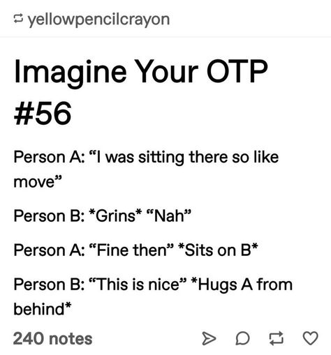 Person A And B Drawings, Person A And B Prompts, A And B Otp Drawing, A And B Otp Prompts, Person A Person B Scenarios Cute, Cute Otp Prompts, Person A And B, Otp Scenarios, Imagine Your Otp