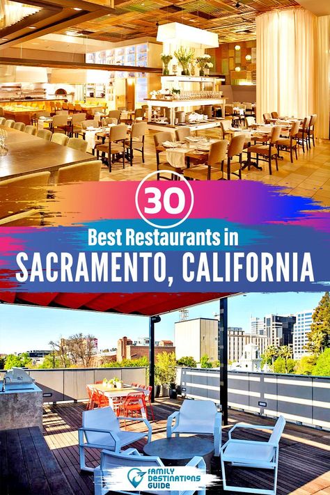 Want to see the best restaurants in Sacramento, CA? We’re FamilyDestinationsGuide, and we’re here to help: From incredible brunch spots and amazing places to eat dinner, to local foodie spots and hidden gems, discover the BEST Sacramento restaurants - so you get memories that last a lifetime! #sacramento #sacramentorestaurants #restaurantsinsacramento #bestrestaurantsinsacramento #placestoeatsacramento Things To Do In Sacramento California, Sacramento Things To Do, Midtown Sacramento, Sacramento Restaurants, California State University Sacramento, California Life, Diner Restaurant, Sacramento River, Dinner Restaurants