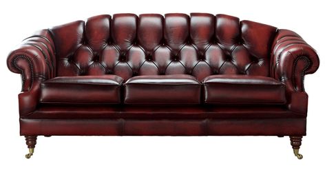 The Chesterfield Sofa: A Classic Piece for Any Interior Blue Leather Sofa, Tan Leather Sofas, 3 Seater Leather Sofa, Leather Chesterfield Sofa, Oxblood Leather, Leather Chesterfield, Sofa Handmade, Antique Sofa, Elegant Sofa