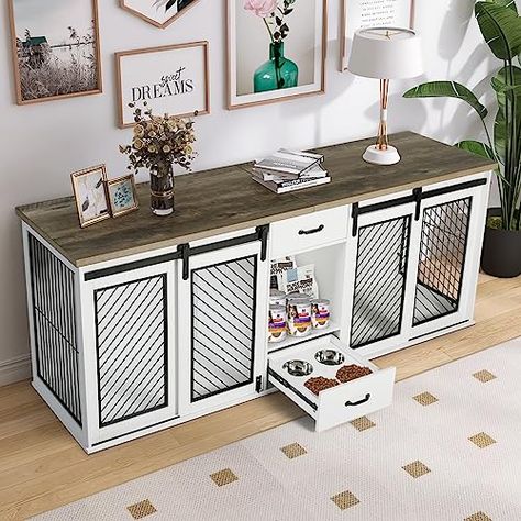 Large Dog Crate Furniture, Extra Large Dog Crate, Kennel Furniture, Dog Crate End Table, Double Dog Crate, Furniture Style Dog Crate, Crate End Tables, Heavy Duty Dog Crate, Wooden Dog Kennels